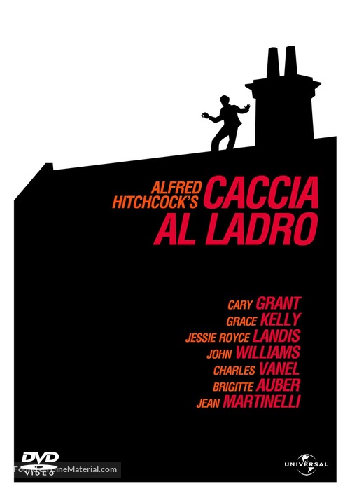 To Catch a Thief - Italian DVD movie cover