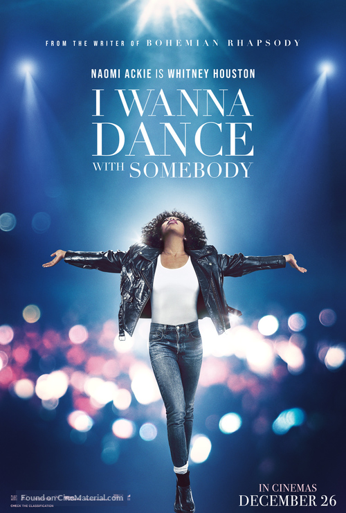 I Wanna Dance with Somebody - New Zealand Movie Poster