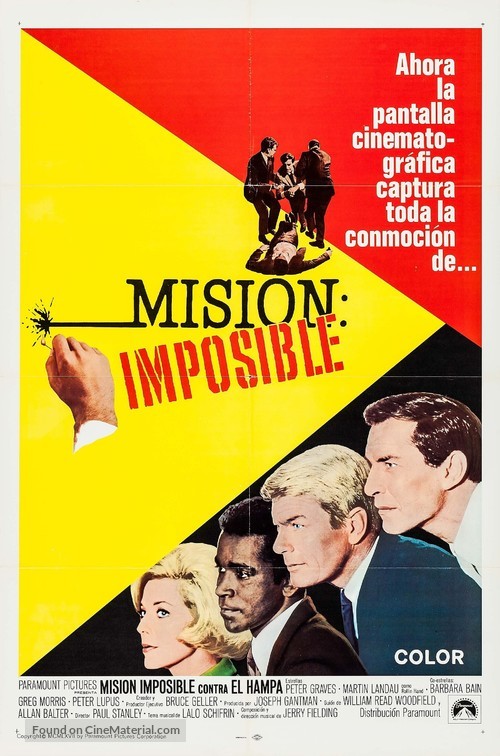 Mission Impossible Versus the Mob - Movie Poster