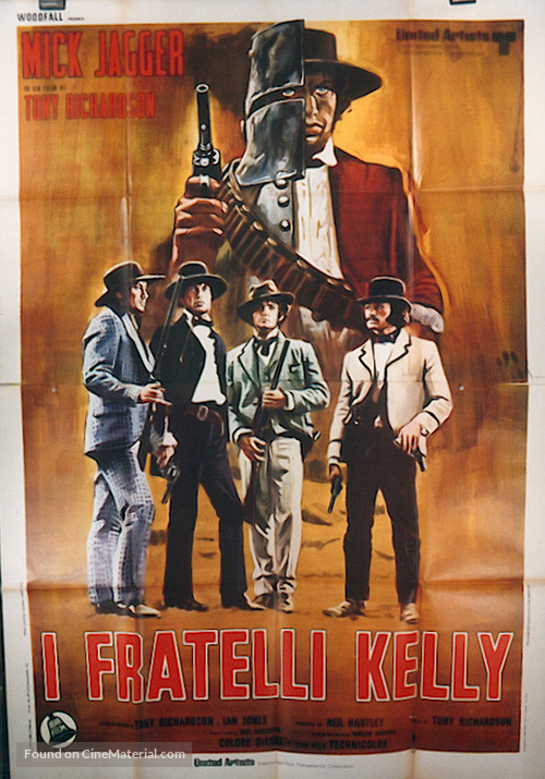 Ned Kelly - Italian Movie Poster