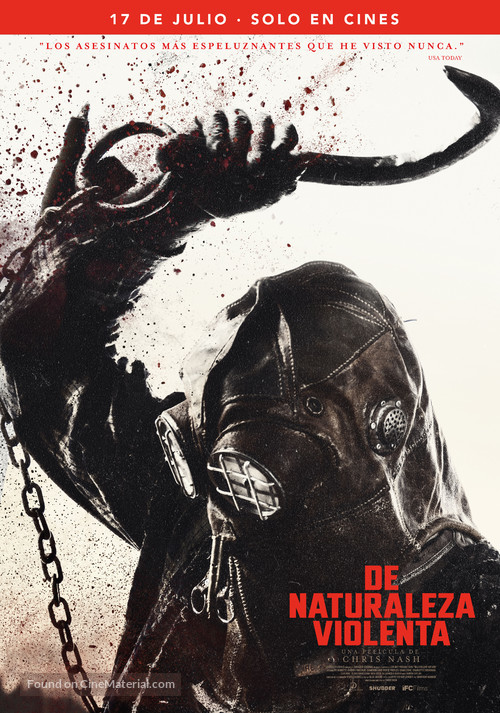 In a Violent Nature - Spanish Movie Poster