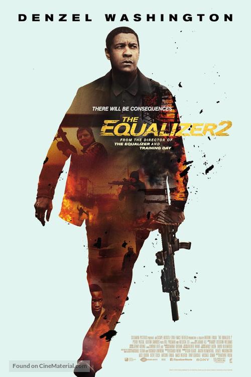 The Equalizer 2 - Danish Movie Poster