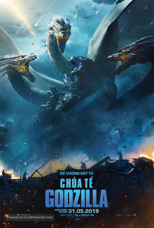 Godzilla: King of the Monsters - Vietnamese Movie Poster