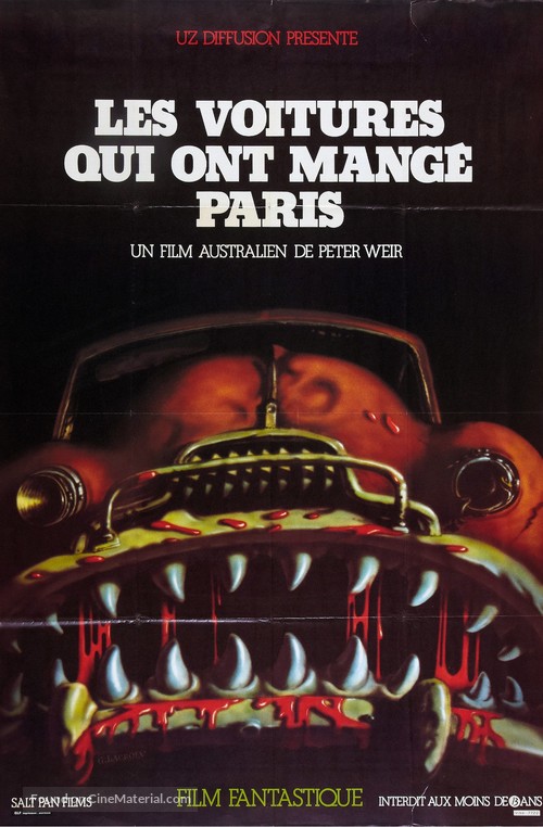 The Cars That Ate Paris - French Movie Poster