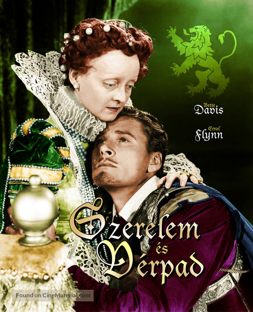 The Private Lives of Elizabeth and Essex - Hungarian Movie Poster