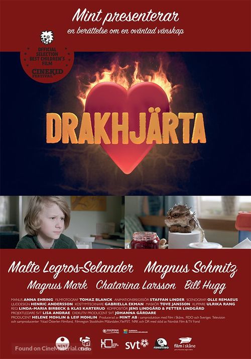 Drakhj&auml;rta - Swedish Movie Poster