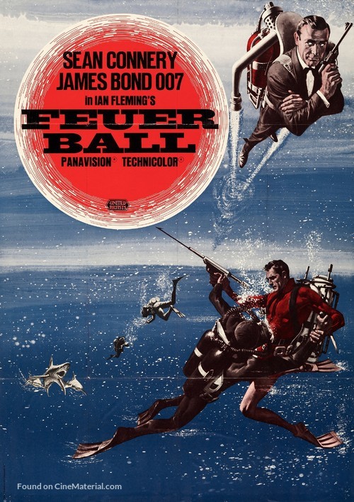 Thunderball - Swiss Movie Poster