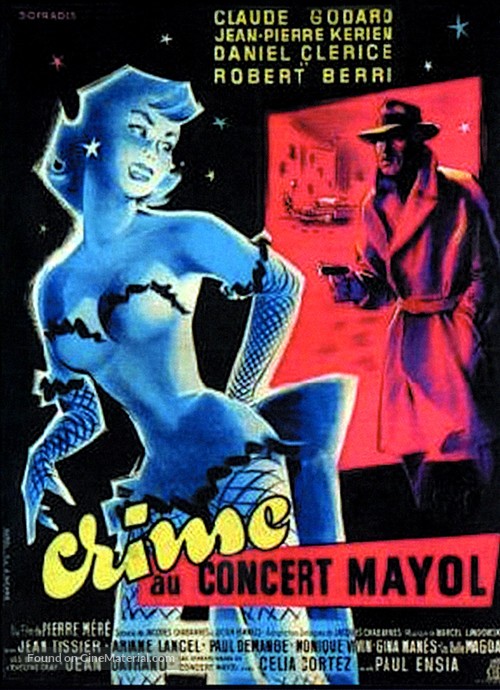 Crime au Concert Mayol - French Movie Poster