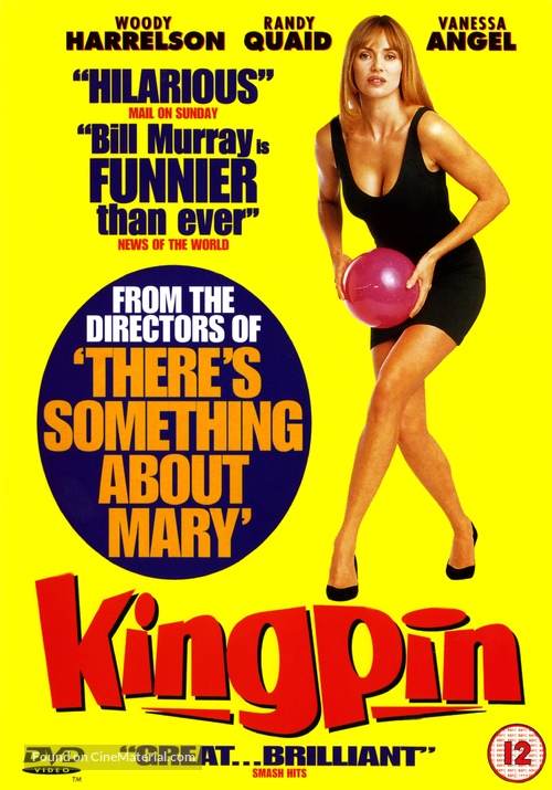 Kingpin - British DVD movie cover