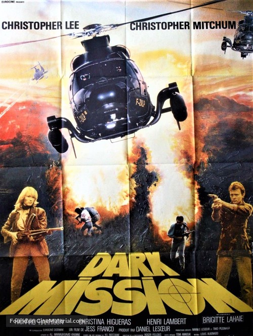 Dark Mission: Flowers of Evil - French Movie Poster