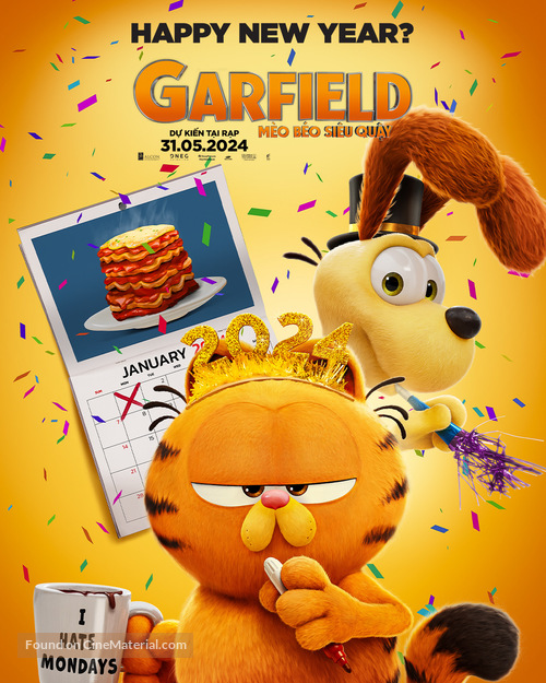 The Garfield Movie - Vietnamese Movie Poster