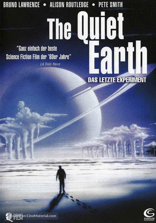 The Quiet Earth - German DVD movie cover