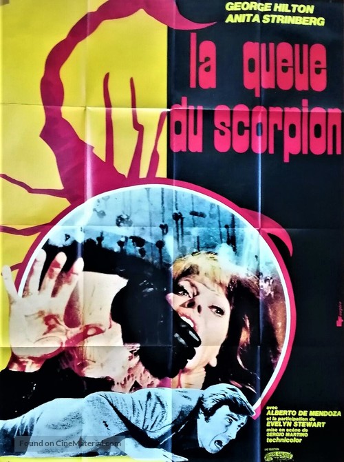 La coda dello scorpione - French Movie Poster