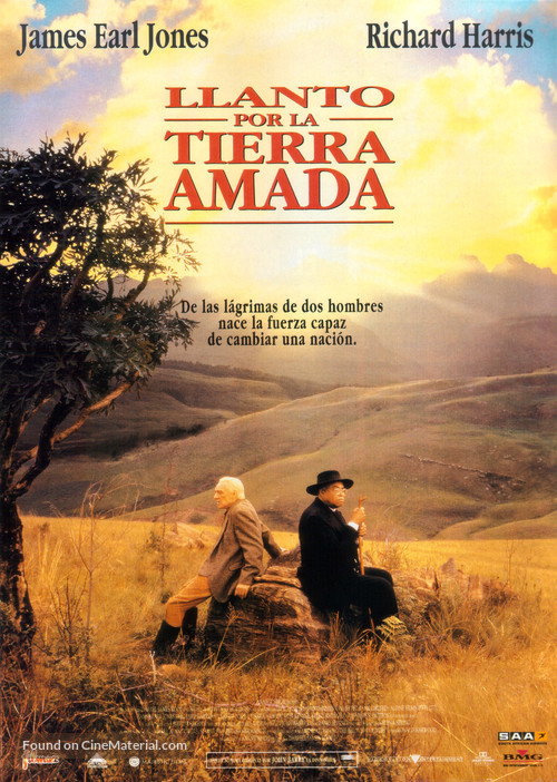 Cry, the Beloved Country - Spanish Movie Poster