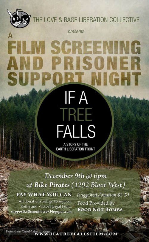 If a Tree Falls: A Story of the Earth Liberation Front - Movie Poster