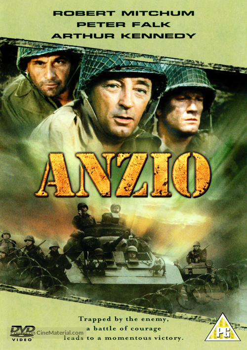 Lo Sbarco di Anzio - British DVD movie cover