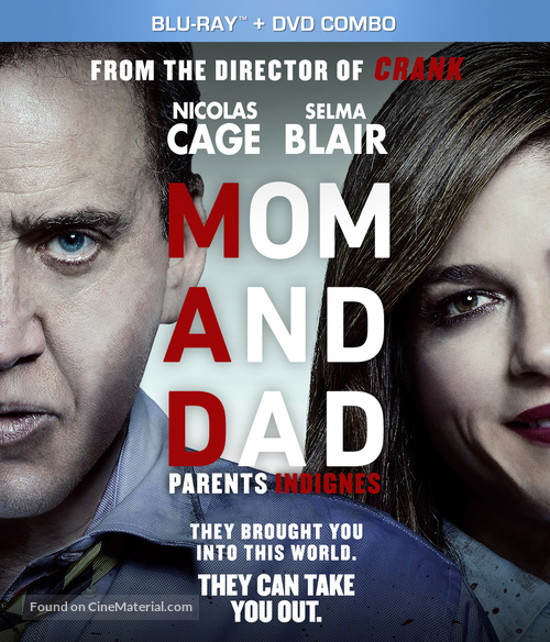 Mom and Dad - Canadian Blu-Ray movie cover