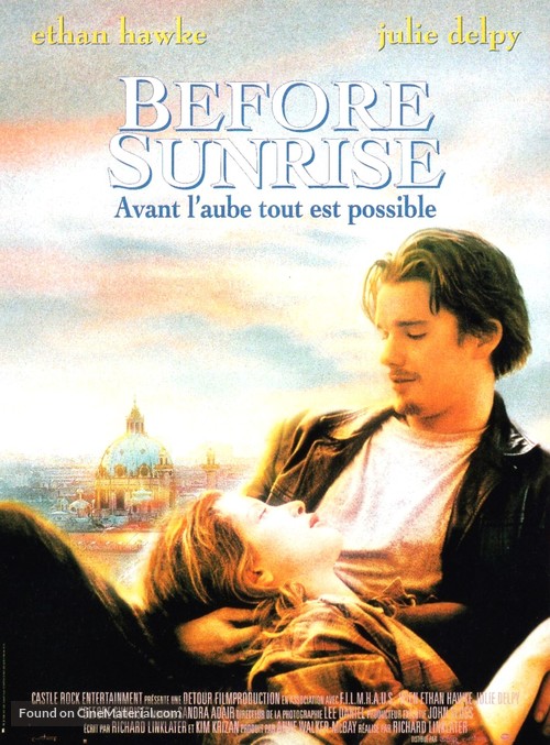 Before Sunrise - French Movie Poster
