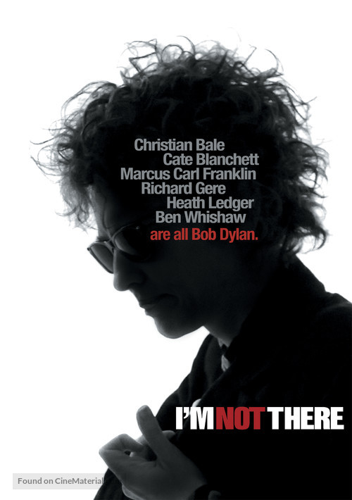 I&#039;m Not There - DVD movie cover