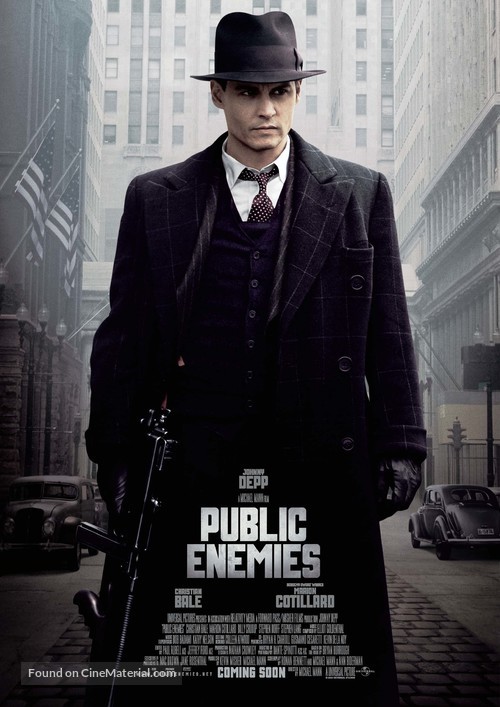 Public Enemies - Swedish Movie Poster