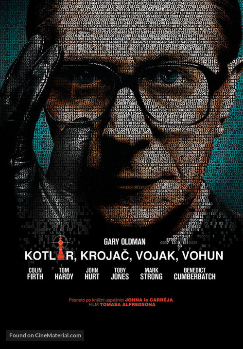 Tinker Tailor Soldier Spy - Slovenian Movie Poster