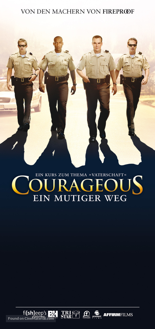 Courageous - German Movie Poster