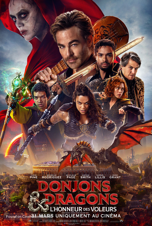 Dungeons &amp; Dragons: Honor Among Thieves - Canadian Movie Poster