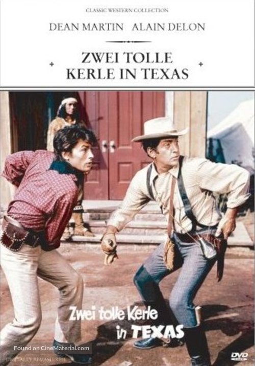 Texas Across the River - German DVD movie cover