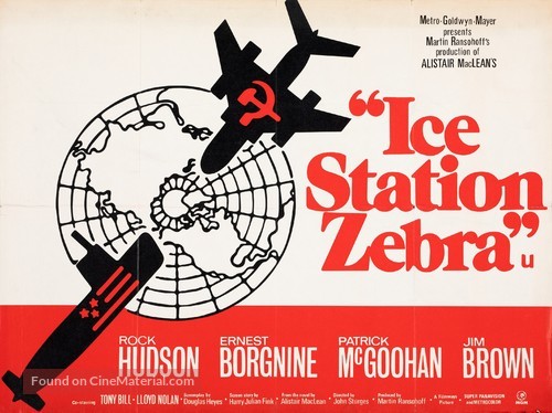 Ice Station Zebra - British Movie Poster