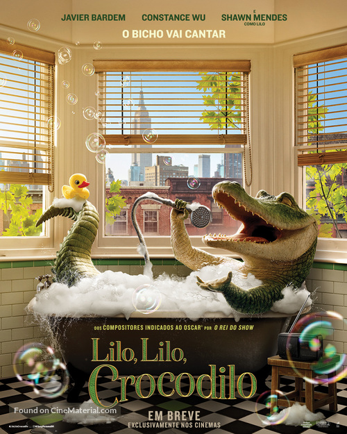 Lyle, Lyle, Crocodile - Brazilian Movie Poster