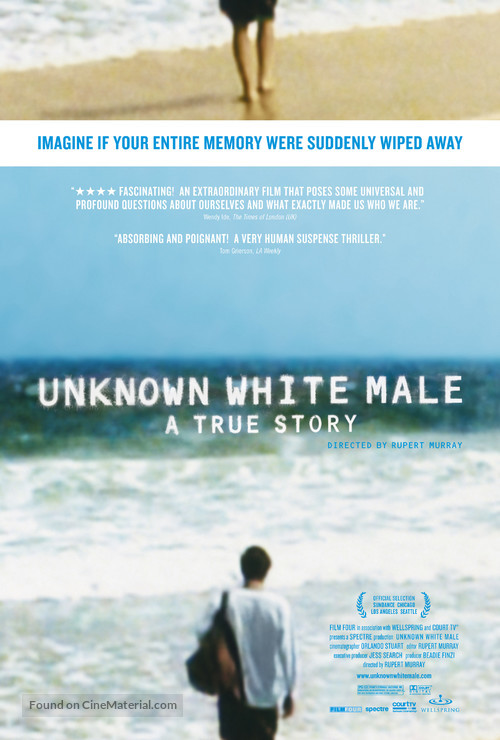 Unknown White Male - poster