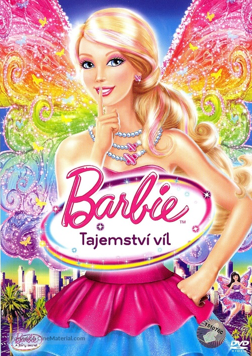 Barbie: A Fairy Secret - Czech DVD movie cover