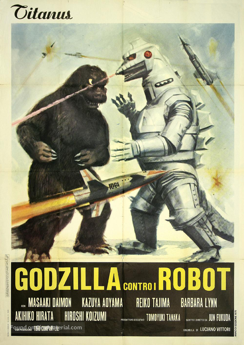 Gojira tai Mekagojira - Italian Movie Poster