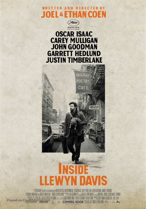 Inside Llewyn Davis - Dutch Movie Poster