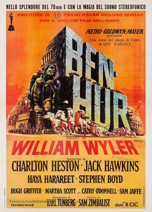 Ben-Hur - Italian Movie Poster