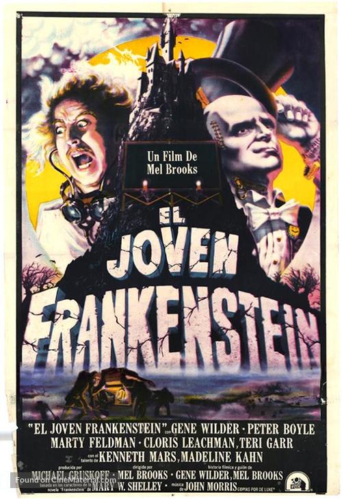Young Frankenstein - Mexican Movie Poster