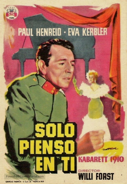 Dieses Lied bleibt bei Dir - Spanish Movie Poster