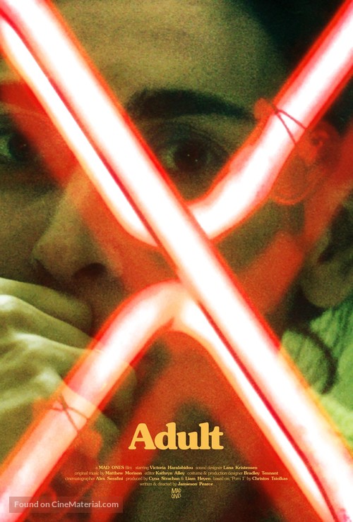 Adult - Australian Movie Poster