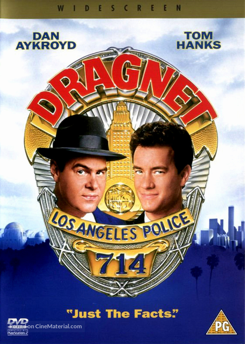 Dragnet - British DVD movie cover