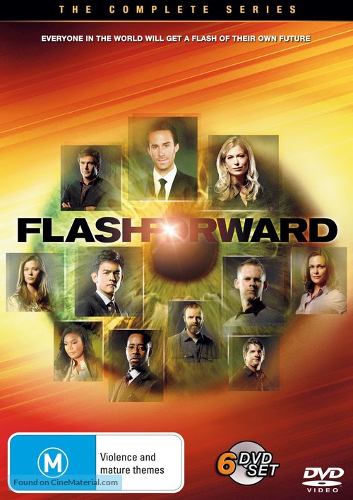 &quot;FlashForward&quot; - Australian DVD movie cover