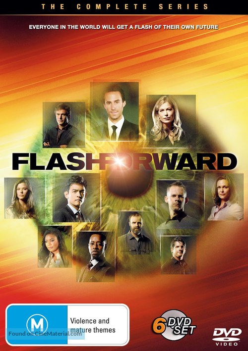 &quot;FlashForward&quot; - Australian DVD movie cover