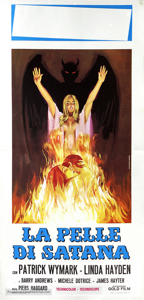 Satan&#039;s Skin - Italian Movie Poster