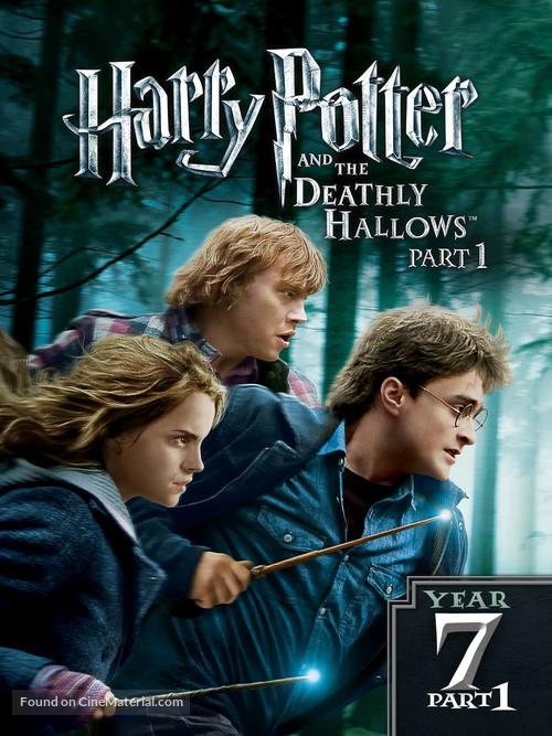 Harry Potter and the Deathly Hallows - Part 1 - Video on demand movie cover