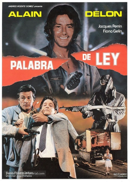 Parole de flic - Spanish Movie Poster