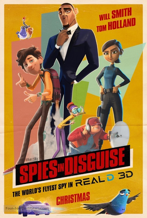 Spies in Disguise - Movie Poster