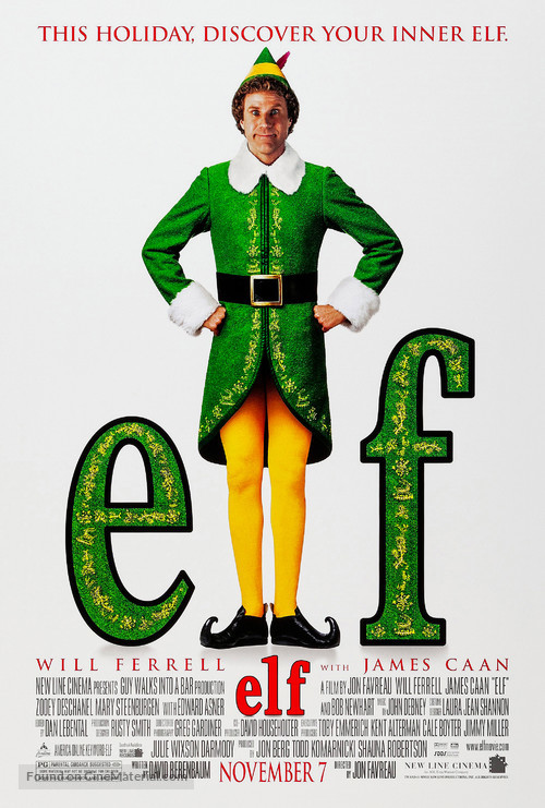 Elf - Theatrical movie poster