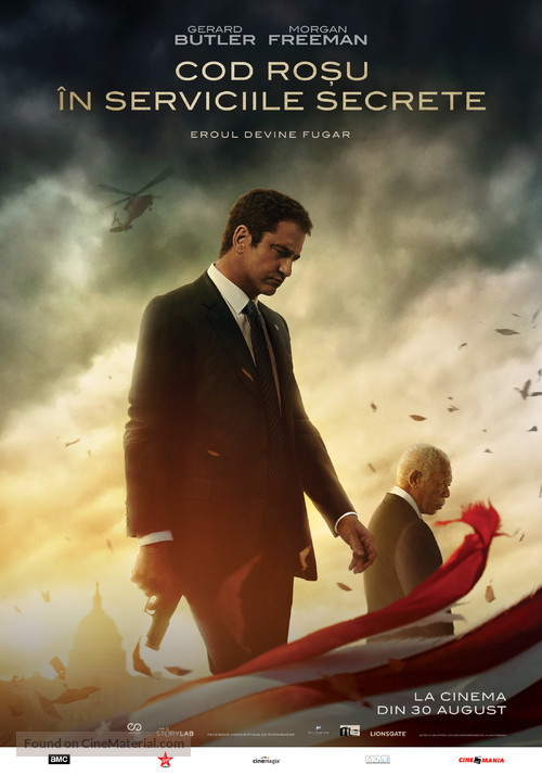 Angel Has Fallen - Romanian Movie Poster