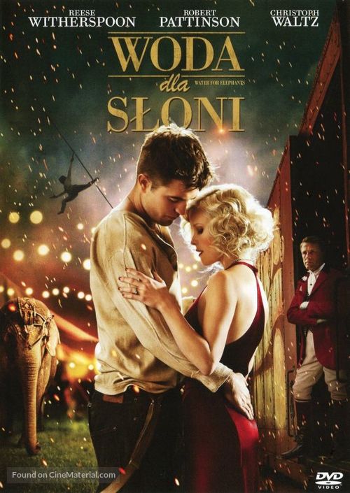 Water for Elephants - Polish DVD movie cover