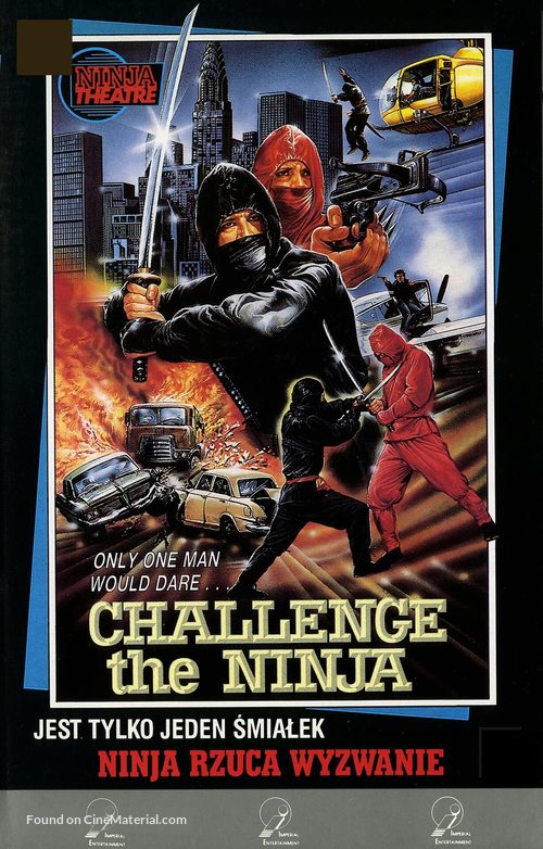 Challenge of the Ninja - British Movie Cover