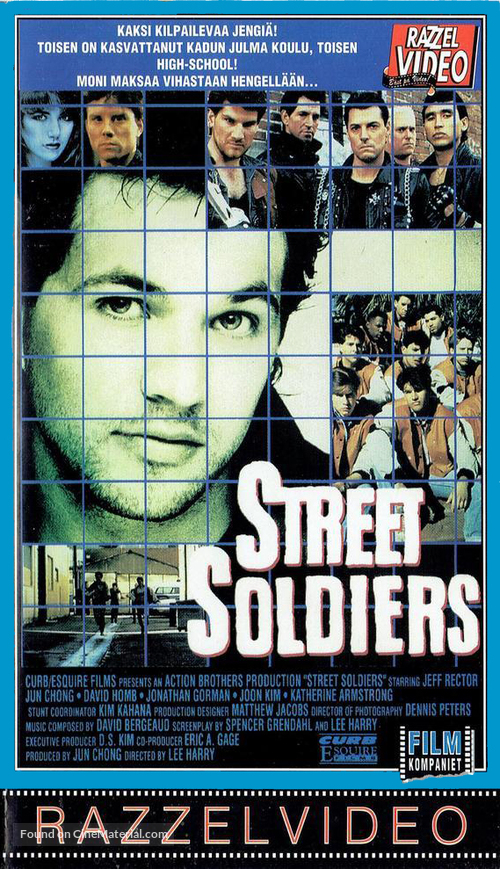 Street Soldiers - Finnish VHS movie cover